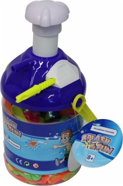 Splash & Fun Wasserbombenpumpe, inklusive 150 Wasserbomben