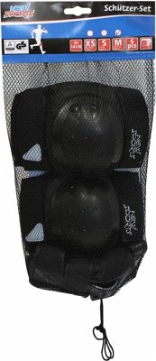 New Sports Schützer-Set schwarz, Größe M von 25-50 kg