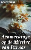 Aenmerkinge op de Missive van Parnas (eBook, ePUB)