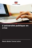 L'université publique en crise