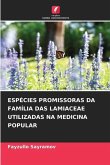 ESPÉCIES PROMISSORAS DA FAMÍLIA DAS LAMIACEAE UTILIZADAS NA MEDICINA POPULAR