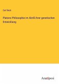 Platons Philosophie im Abriß ihrer genetischen Entwicklung