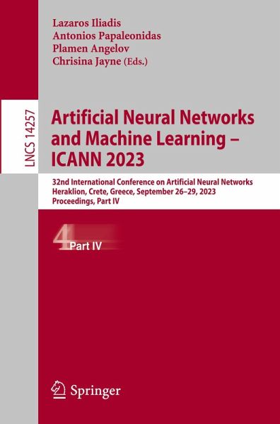 Artificial Neural Networks and Machine Learning - ICANN 2023 Artificial Neural Networks and Machine Learning - ICANN 2023