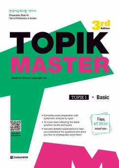 TOPIK MASTER Final - TOPIK I Basic - Darakwon Korean Language Lab