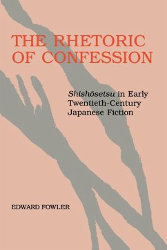 Cover The Rhetoric of Confession (eBook, ePUB)