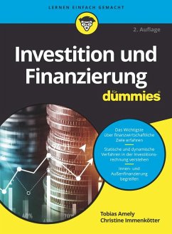 Investition und Finanzierung für Dummies (eBook, ePUB) - Amely, Tobias; Immenkötter, Christine