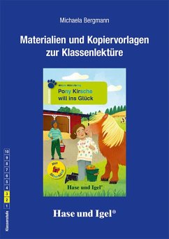 Begleitmaterial: Pony Kirsche will ins Glück / Silbenhilfe - Bergmann, Michaela