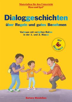 Dialoggeschichten über Regeln und gutes Benehmen / Silbenhilfe - Wendelken, Barbara