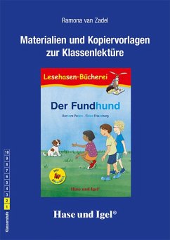 Der Fundhund / Silbenhilfe. Begleitmaterial - van Zadel, Ramona