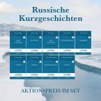 Russische Kurzgeschichten (Bücher + 9 Audio-CDs)