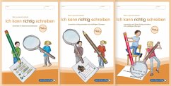 Mein Lupenschreibheft 1 bis 3 im Set - Ich kann richtig schreiben - sternchenverlag GmbH;Langhans, Katrin