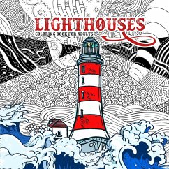 Cover Lighthouses Coloring Book for Adults
