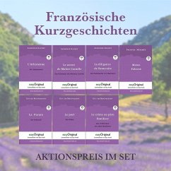 Französische Kurzgeschichten (Bücher + 7 Audio-CDs) - Maupassant, Guy de;Mérimée, Prosper;Daudet, Alphonse
