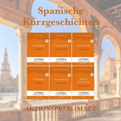 Spanische Kurzgeschichten (Bücher + 6 Audio-CDs) - Bécquer, Gustavo Adolfo;Dicenta, Joaquín;Valera, Juan