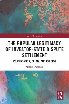 Cover The Popular Legitimacy of Investor-State Dispute Settlement (eBook, ePUB)