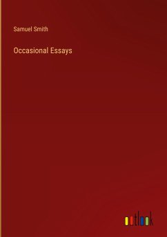 Occasional Essays - Smith, Samuel