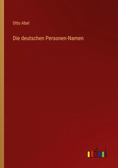 Die deutschen Personen-Namen