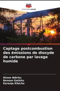 Captage postcombustion des émissions de dioxyde de carbone par lavage humide - Ndiritu, Hiram;Gathitu, Benson;Kibicho, Karanja