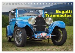 Bugatti Traumautos (Tischkalender 2024 DIN A5 quer), CALVENDO Monatskalender