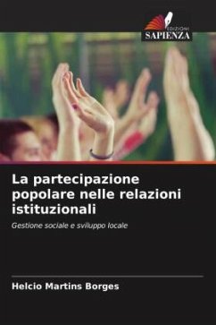 Cover La partecipazione popolare nelle relazioni istituzionali