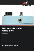 Documento sulle titolazioni