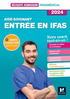 Cover Réussite admission Entrée en IFAS - Aide-soignant 2024 (eBook, ePUB)