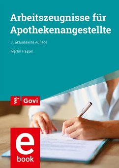 Arbeitszeugnisse für Apothekenangestellte (eBook, PDF) - Hassel, Martin