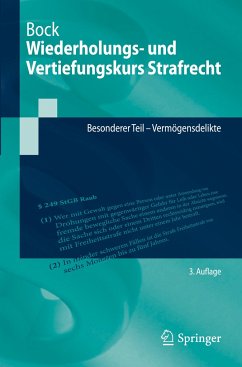 Wiederholungs- und Vertiefungskurs Strafrecht - Bock, Dennis