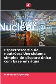 Espectroscopia de neutrões: Um sistema simples de disparo único com base em água