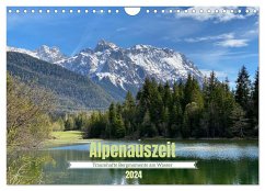 Alpenauszeit - Traumhafte Bergmomente am Wasser (Wandkalender 2024 DIN A4 quer), CALVENDO Monatskalender - Preuße, Stefanie