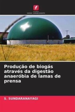 Cover Produção de biogás através da digestão anaeróbia de lamas de prensa