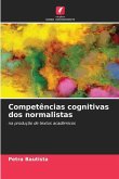 Competências cognitivas dos normalistas