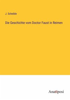 Cover Die Geschichte vom Doctor Faust in Reimen