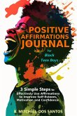 Positive Affirmations Journal for Black Teen Boys