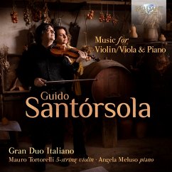 Santorsola: Music For Violin/Viola&Piano - Gran Duo Italiano/Tortorelli,Mauro/Meluso,Angela