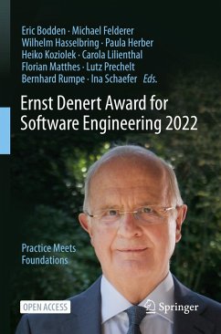 Cover Ernst Denert Award for Software Engineering 2022