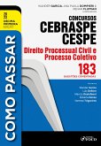 Como passar concursos CEBRASPE -Direito Processual Civil e Processo Coletivo (eBook, ePUB)