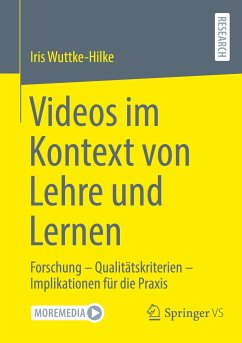 Videos im Kontext von Lehre und Lernen - Wuttke-Hilke, Iris