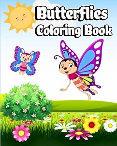 Butterflies Coloring Book - Helle, Luna B.