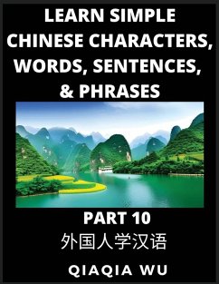 Learn Simple Chinese Characters, Words, Sentences, and Phrases (Part 10) - Wu, Qiaqia