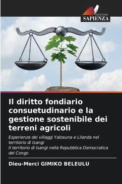 Il diritto fondiario consuetudinario e la gestione sostenibile dei terreni agricoli - GIMIKO BELEULU, Dieu-Merci