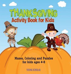 Thanksgiving Activity Book for Kids - Scholar, Young