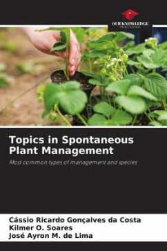 Cover Topics in Spontaneous Plant Management