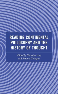 Cover Reading Continental Philosophy and the History of Thought (eBook, ePUB)