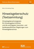 Hinweisgeberschutz (Textsammlung) (eBook, PDF)