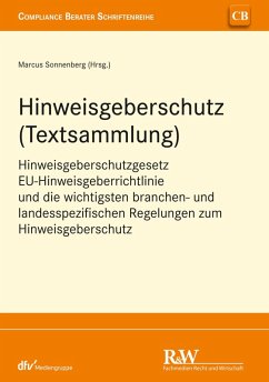 Cover Hinweisgeberschutz (Textsammlung) (eBook, PDF)