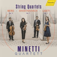 String Quartets Berg Op.3; Shostakovich No.7,Lige - Minetti Quartett/Knopp,A./Ehmer,M./Milojicic,M.