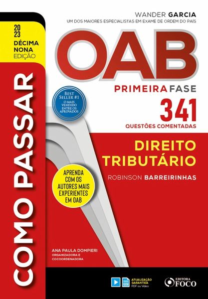 Como passar OAB - Direito Tributário (eBook, ePUB)