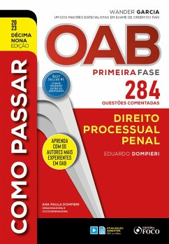 Como passar OAB - Direito Processual Penal (eBook, ePUB) - Dompieri, Eduardo