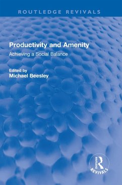 Productivity and Amenity (eBook, PDF)